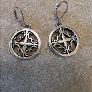 CRISTI CALI 925 AMULET EARRINGS NWB